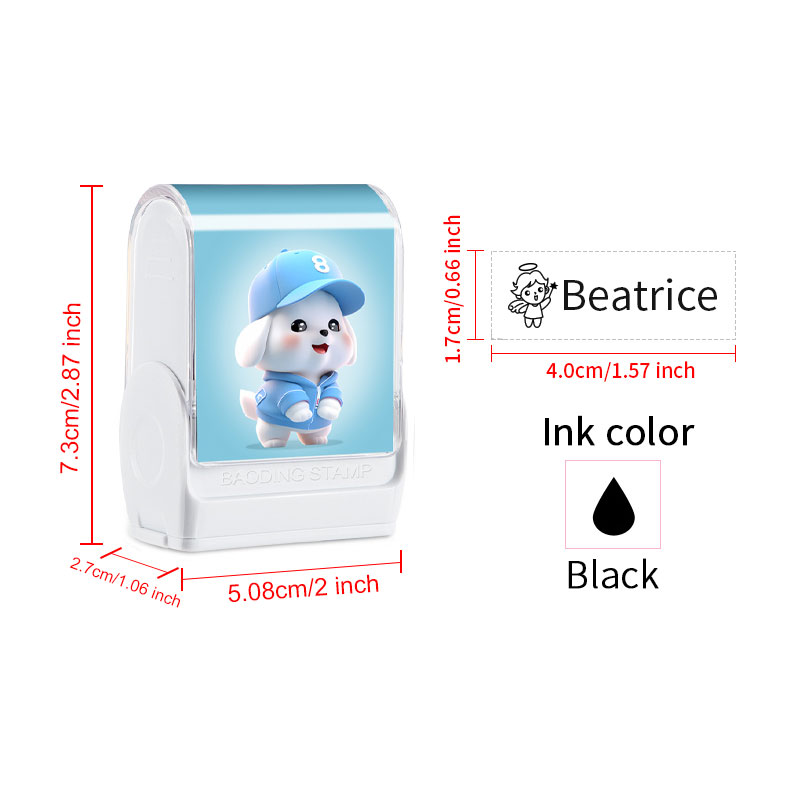 Personalized Baby Clothes Stam - огляд і ціна Label Maker
