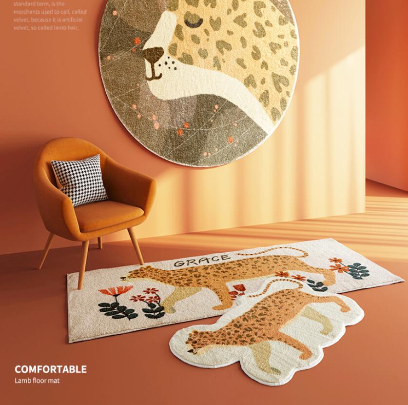 Nordic Carpet Leopard Printing - огляд і ціна Commercial Fabric Printing Machine