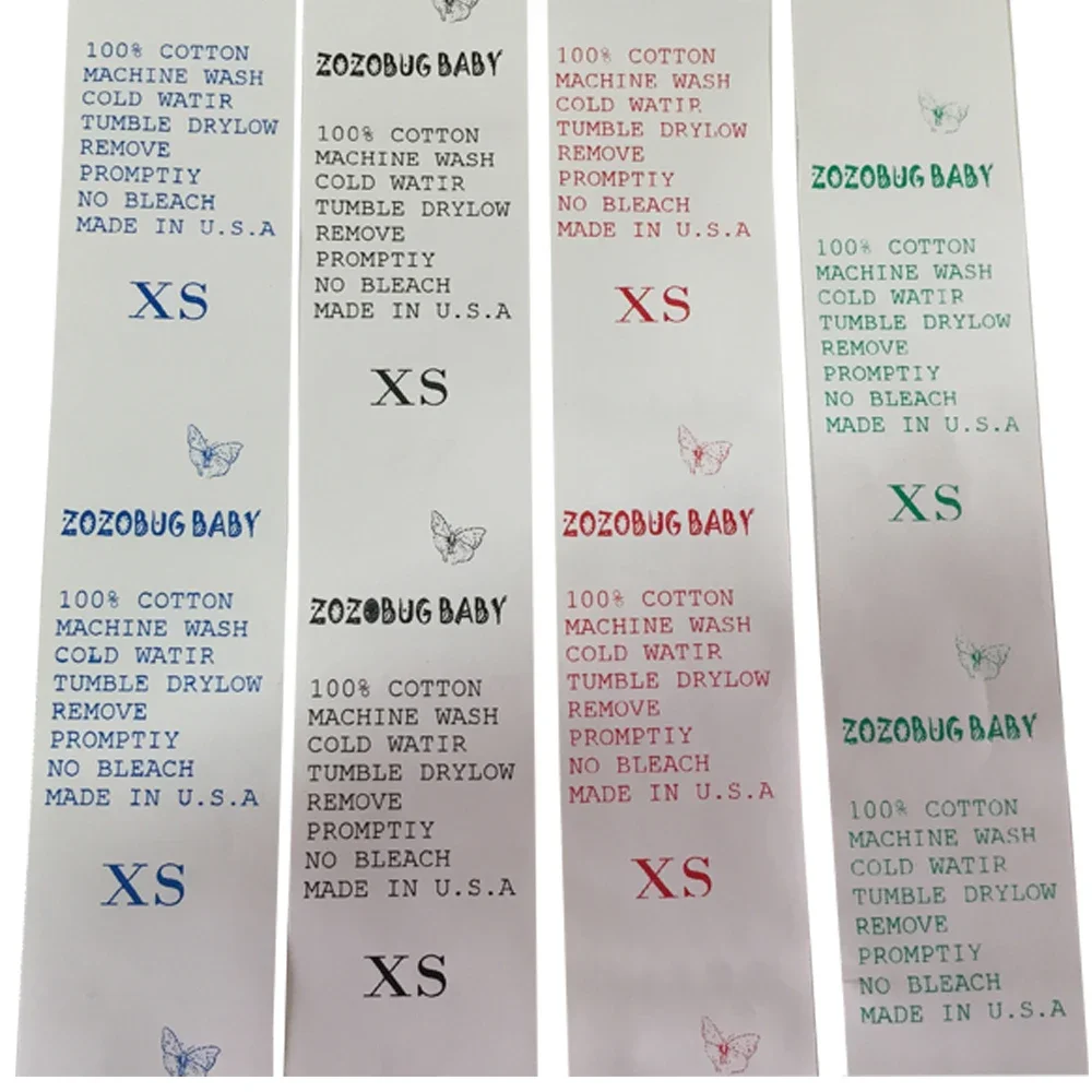 HSPOS Wash Care Label Satin Fa - огляд і ціна Commercial Fabric Printing Machine