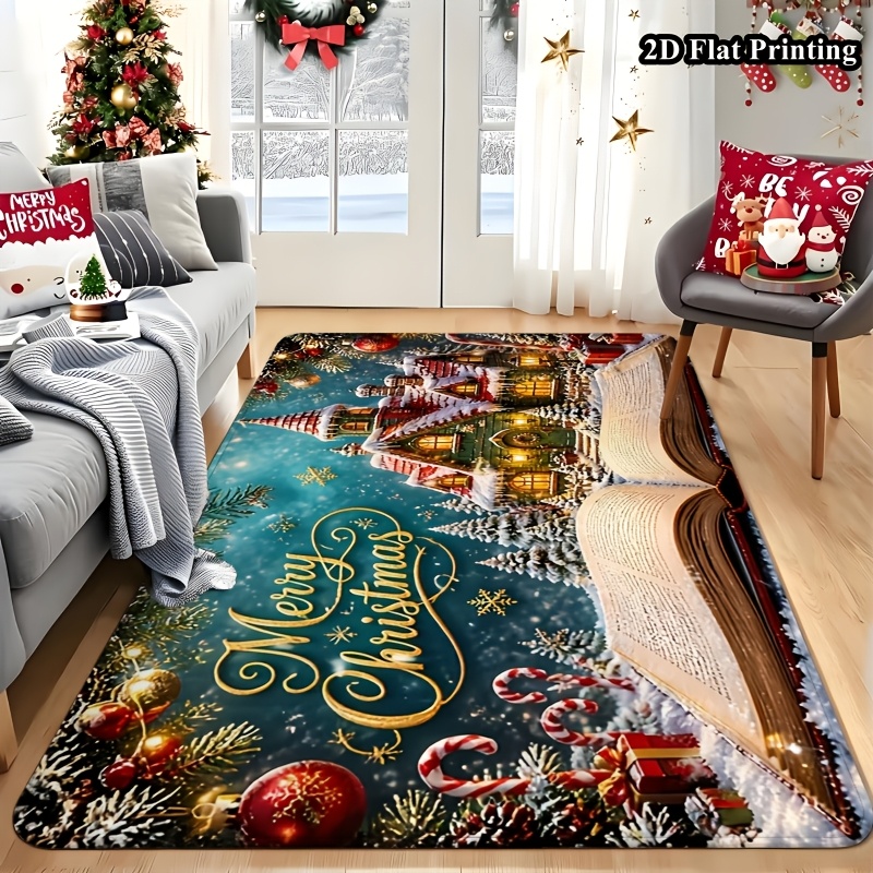1pc 2D Flat Christmas Rug, Mag - огляд і ціна Commercial Book Printing Machines