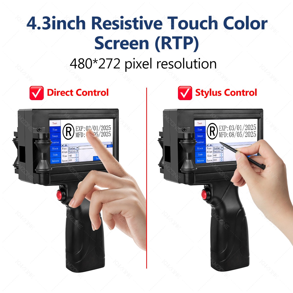 12.7mm Portable Inkjet Printer - огляд і ціна Commercial Book Printing Machines