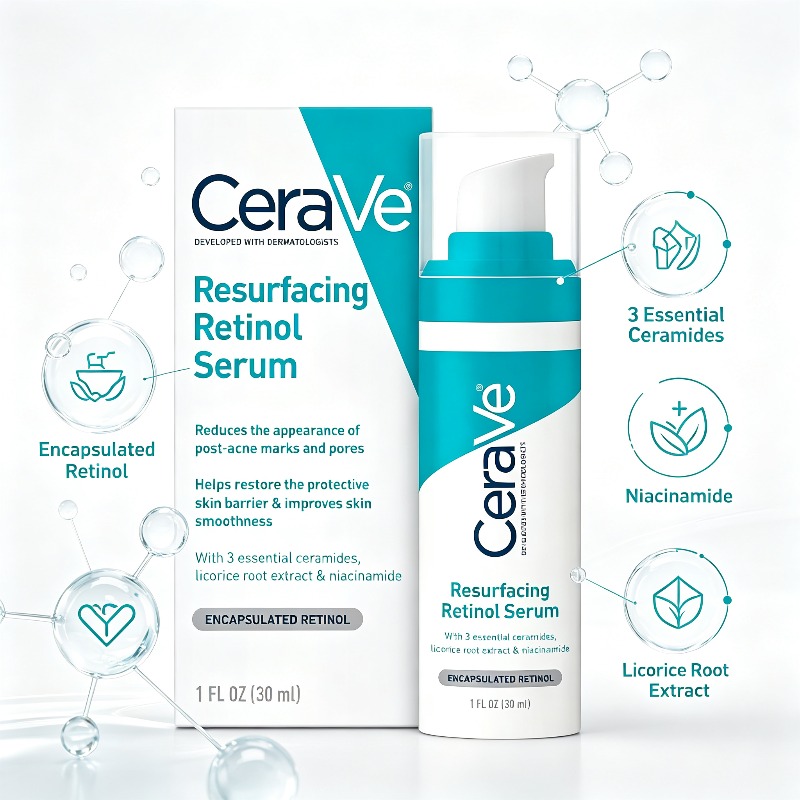 CeraVe Resurfacing Retinol Ser - огляд і ціна Toner Cartridge
