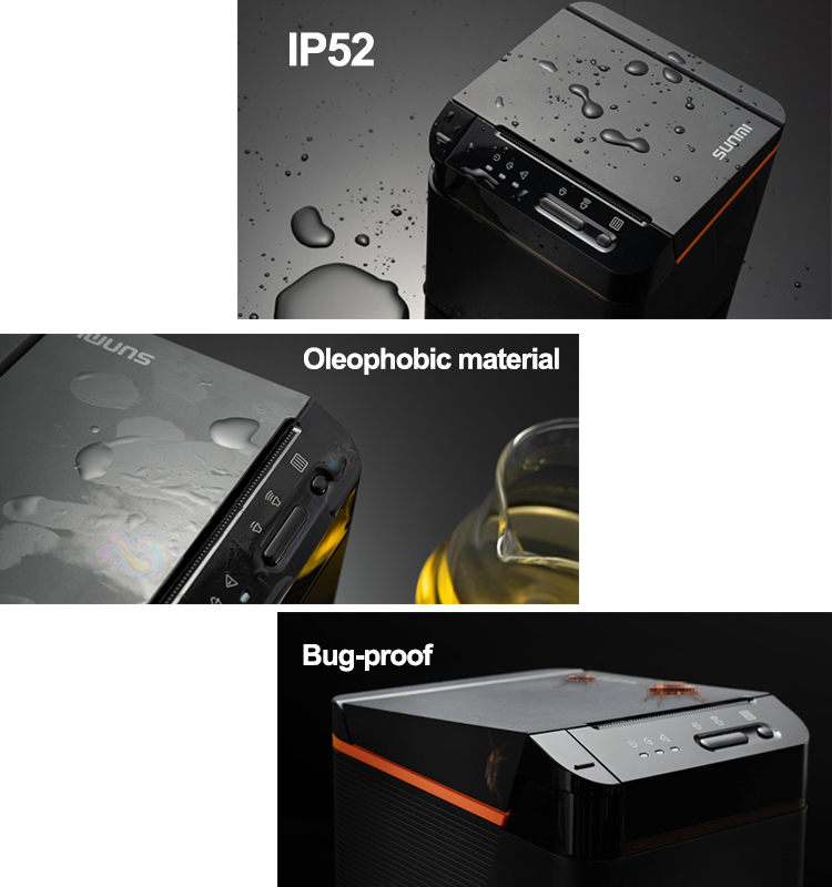 80mm Barcode Thermal Label Rec - огляд і ціна Label Printer