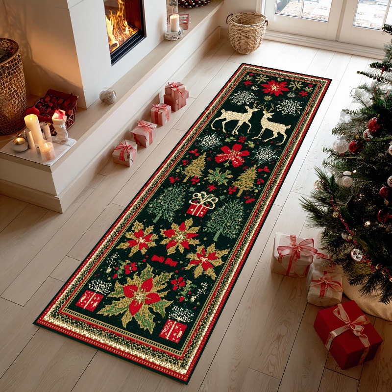 Santa Gift Print Runner Rug Pr - огляд і ціна Commercial Fabric Printing Machine