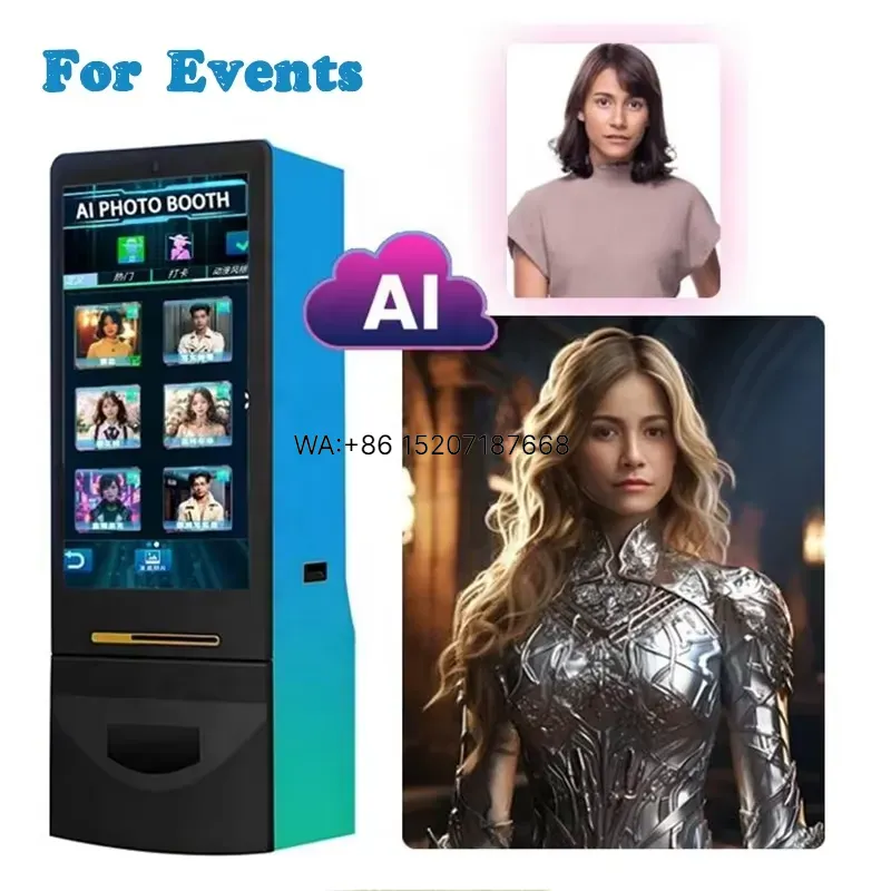 Wmwmnu AI Photo Booth Art Gene - огляд і ціна Photo Printer